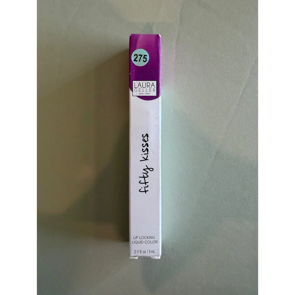 Laura Geller Fifty Kisses Lip Locking Liquid Color Orchid Love 275 3mL NEW